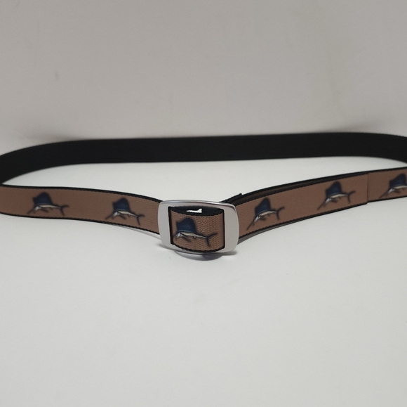 Croakies Mens Belt Fishing Marlin NEW Cut To Length Bottle Opener - Picture 1 of 5